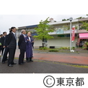 知事視察 （諏訪近隣センター）
