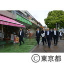 知事視察 （諏訪近隣センター）