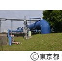 知事視察 （下水処理施設 森ヶ崎水再生センター）