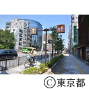 知事視察（自転車走行空間）