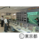 知事視察（水門管理センター）