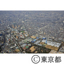 陸上自衛隊十条駐屯地（空撮）