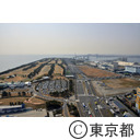 若洲海浜公園（空撮）
