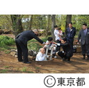 舛添知事による行政視察