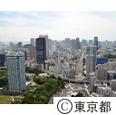 東京タワーからの風景