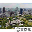 東京タワーからの風景
