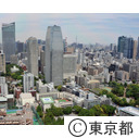東京タワーからの風景