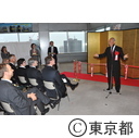 東京・ベルリン友好都市提携17周年記念パネル展開会セレモニー