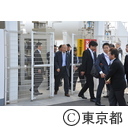 知事視察