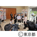 知事の現場視察