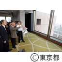 知事視察（品川グース）