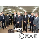 知事視察（八王子）