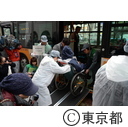 平成２６年度東京都・豊島区合同帰宅困難者対策訓練