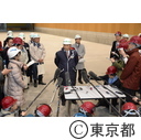 築地大橋と豊洲市場