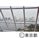 舛添知事とイダルゴパリ市長の視察
