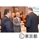 欧州商工会議所ジョイントランチ知事講演