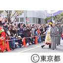 第13回 浅草観音うら一葉桜まつり 江戸吉原「おいらん道中」