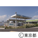 豊洲新市場の工事現場