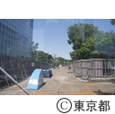 国立競技場解体現場とその周辺