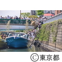 荏原神社例大祭の海中神輿