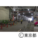豊洲市場の建設工事現場見学会
