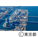 豊洲市場（空撮）