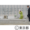 知事の現場視察（豊洲市場）