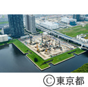 有明アリーナ・有明体操競技場・有明BMXコース予定地（空撮）