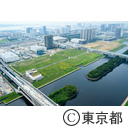 有明アリーナ・有明体操競技場・有明BMXコース予定地（空撮）