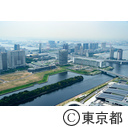 有明アリーナ・有明体操競技場・有明BMXコース予定地（空撮）