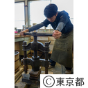 伝統工芸「べっ甲メガネ」