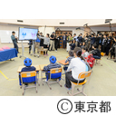 東京2020大会マスコット、小学校での投票開始（東京都立府中けやきの森学園）