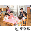 知事視察小梅保育園