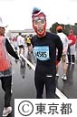 第１回東京マラソン２００７　フィニッシュ
