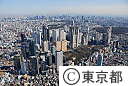 都内空撮（新宿西口高層ビル群）