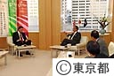 英国大使の石原知事訪問
