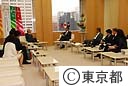 台湾亜東関係協会会長が石原知事を訪問