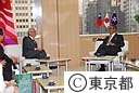 台湾亜東関係協会会長が石原知事を訪問