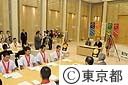 第９１回全国高校野球大会東京代表が都庁を訪問