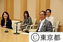 日本語サミット参加者が石原知事を訪問
