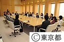 日本語サミット参加者が石原知事を訪問