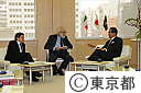 ローマ市長が石原知事を訪問