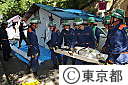平成22年度東京都防災訓練(東大・正門並木道）