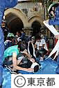 平成22年度東京都防災訓練(東大・正門並木道）