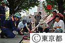 平成22年度東京都防災訓練(東大・正門並木道）