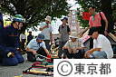平成22年度東京都防災訓練(東大・正門並木道）