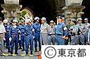 平成22年度東京都防災訓練(東大・正門並木道）