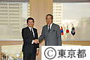 モンゴル大使が石原知事を訪問