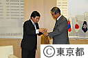 モンゴル大使が石原知事を訪問