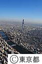 空撮（隅田川とスカイツリー）